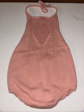 5/$20 Bailey’s Blossoms | Knit Halter Bodysuit